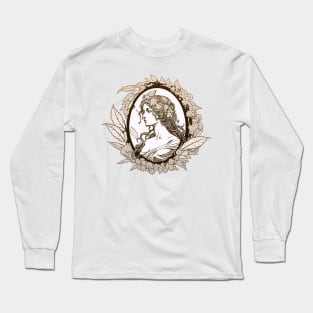 Venus with flowers Long Sleeve T-Shirt